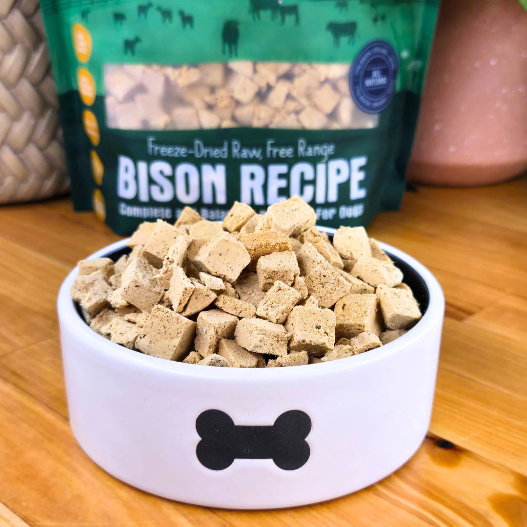 Shepherd Boy Farms🐱🐶Freeze-Dried Raw Food - Bison Banquet 14oz