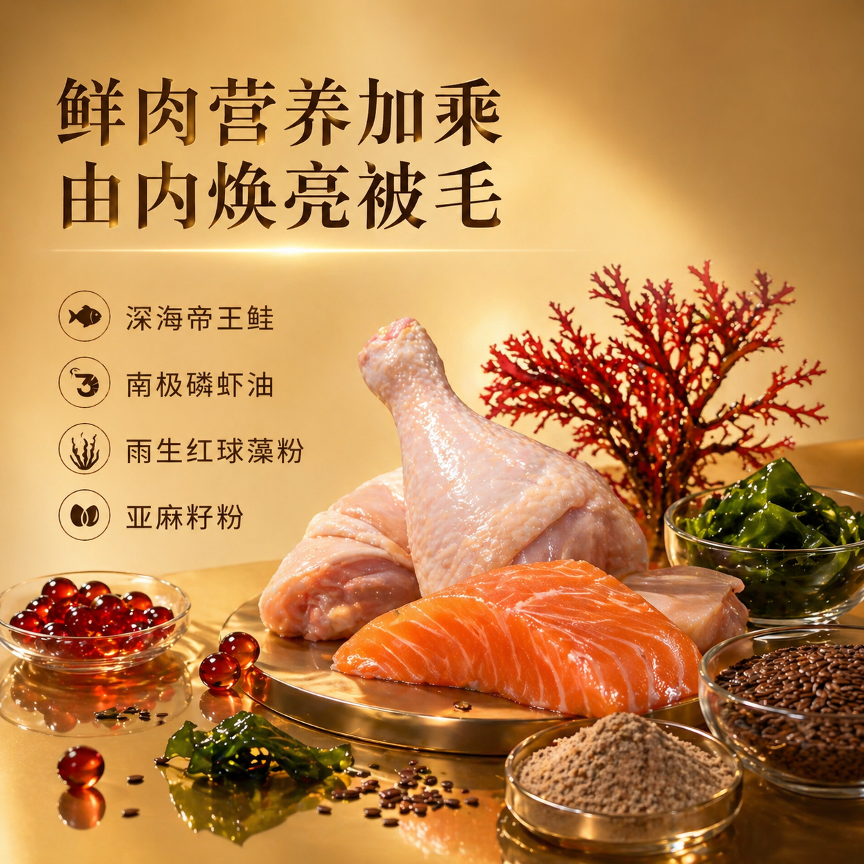 Guan🐱28 Days Miracle Boost Skin & Coat Krill Oil Core Dry Food 1.5kg