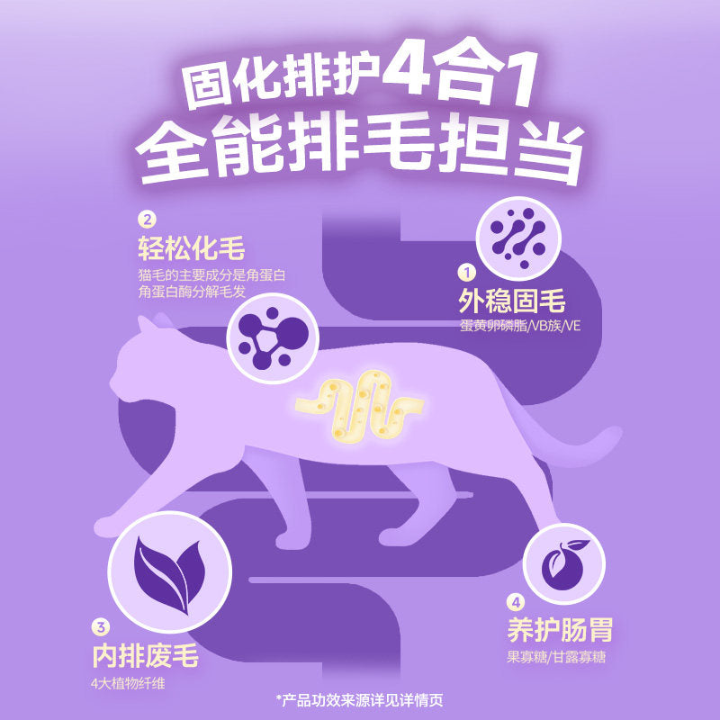 The Cat‘s Travel🐱Freeze Dried Crispy Goat Milk Filled Core & Hairball Control Complete Meal