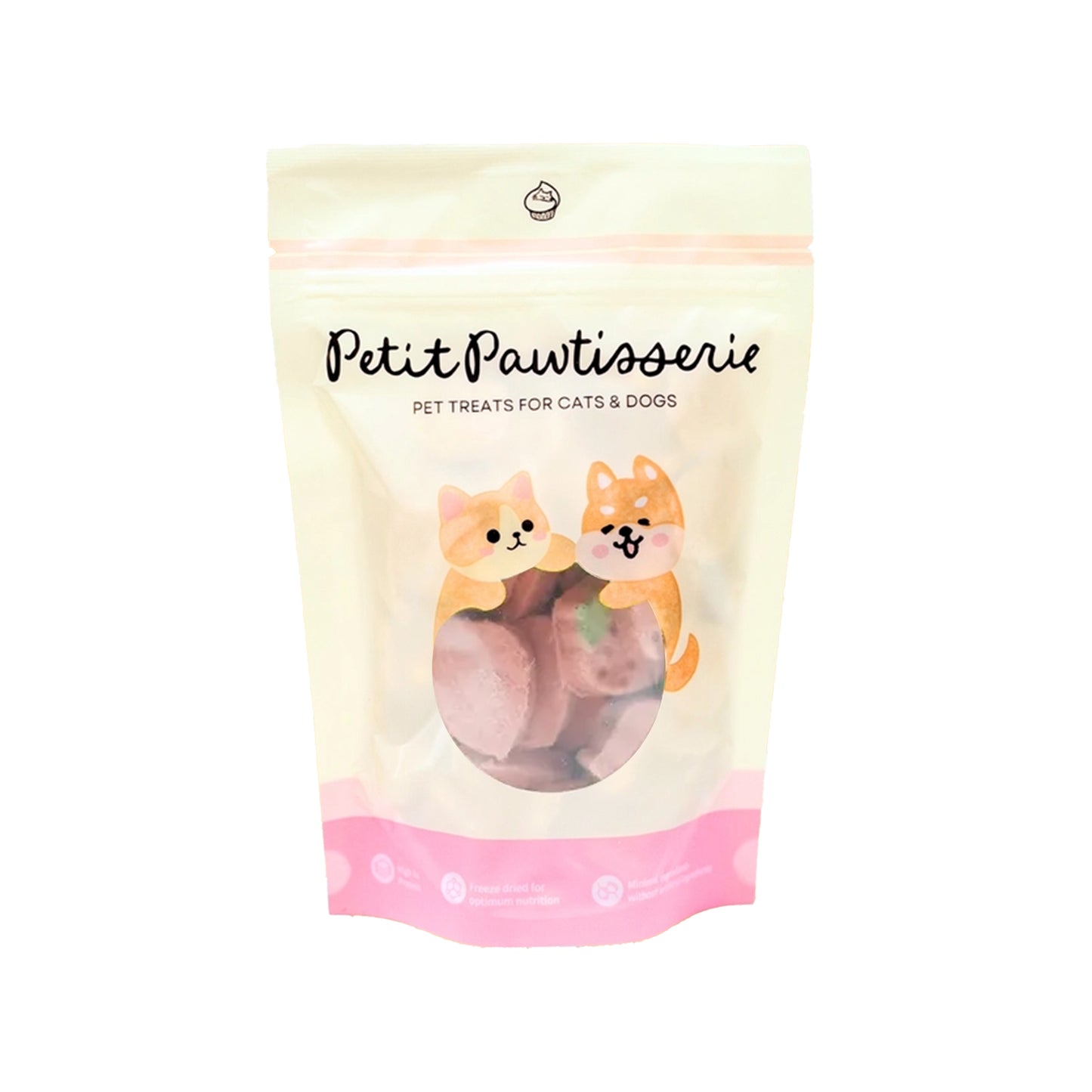Petit🐱🐶Freeze Dried Strawberry Yogurt 40g
