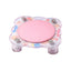 HuYan🐱🐶Petal Acrylic Bowl Stand & Silicone Anti-Slip Pads - Birthday Cake