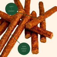 Purposeful Pup🐶Rabbit Sausage Juicy Soft Chew 10Pk