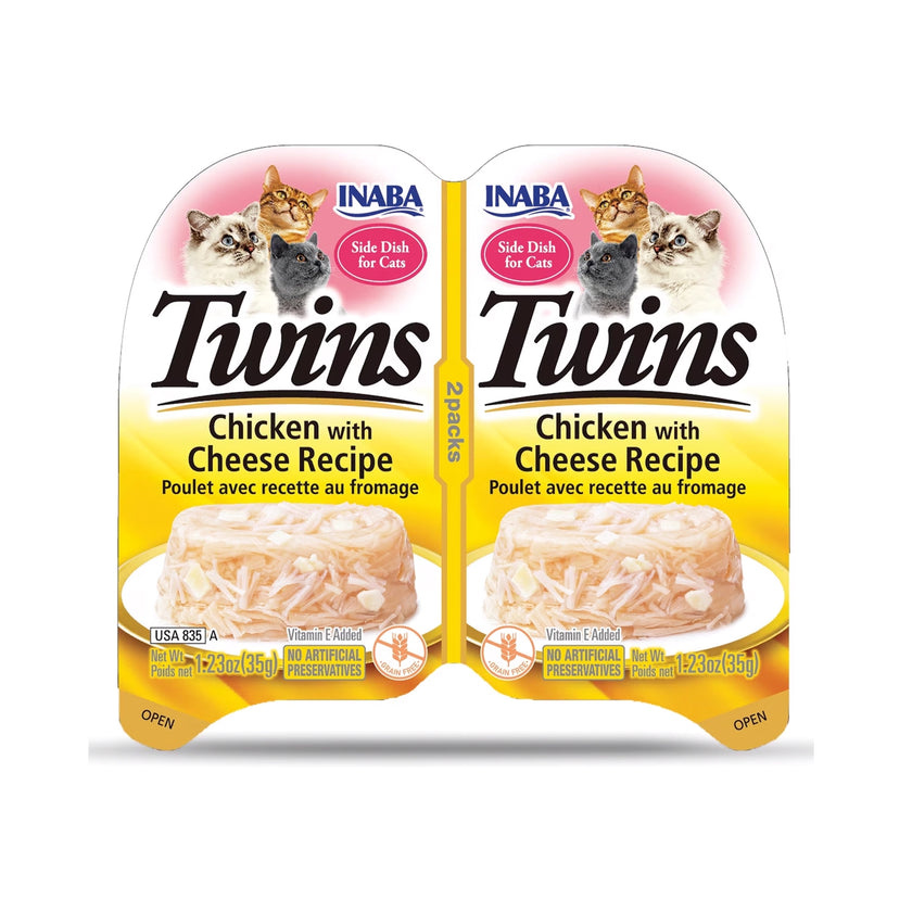 Inaba🐱Twin Cups - Chicken & Cheese Recipe 35g*2