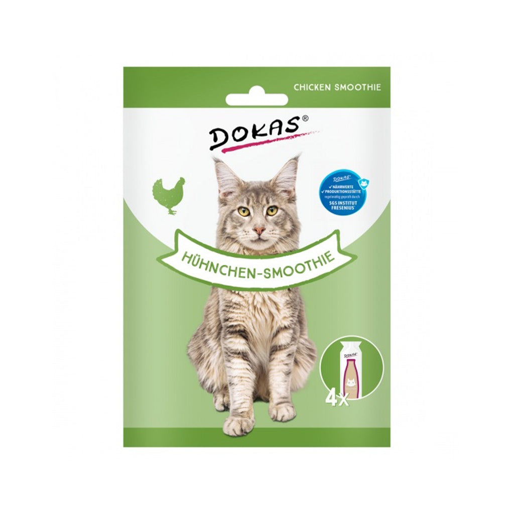 Dokas🐱Chicken Smoothie Milkshake Churu 30ml*4
