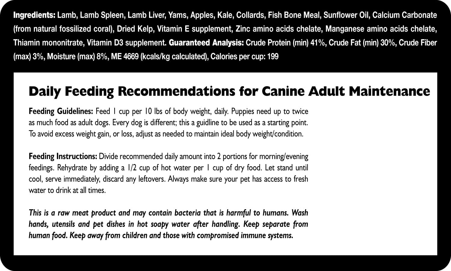 Fresh Is Best🐶Freeze Dried Lamb Dog Food
