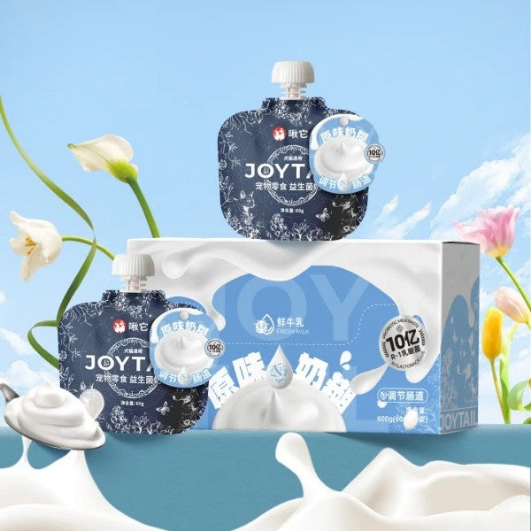 JoyTail🐱🐶Functional Milk & Fruit Puree Meal Pouch 60g