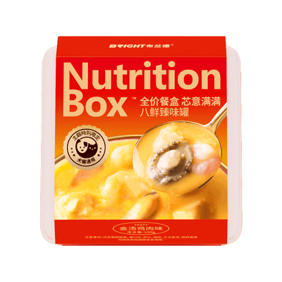 Bright🐱🐶Nutrition Wet Box -  8 Treasures Deluxe Gourmet 100g