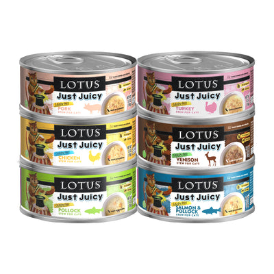 Lotus🐱Just Juicy Stew Grain-Free Canned Food
