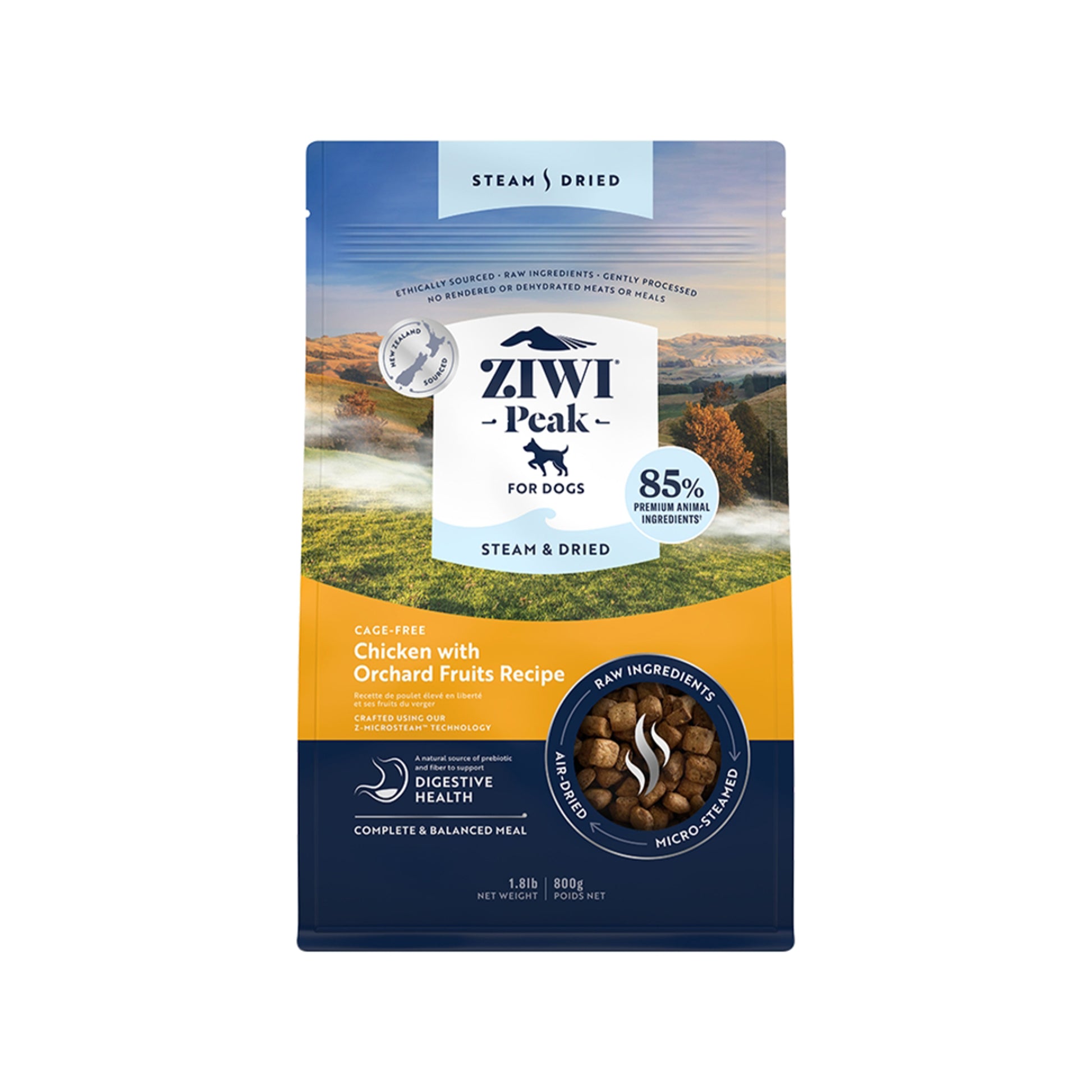 ZIWI🐶Steam & Dried Chicken with Orchard Fruits Recipe