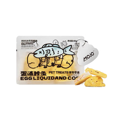 MOJO🐱🐶Freeze Dried Egg Yolk Coated Cod & Flaxseed 40g