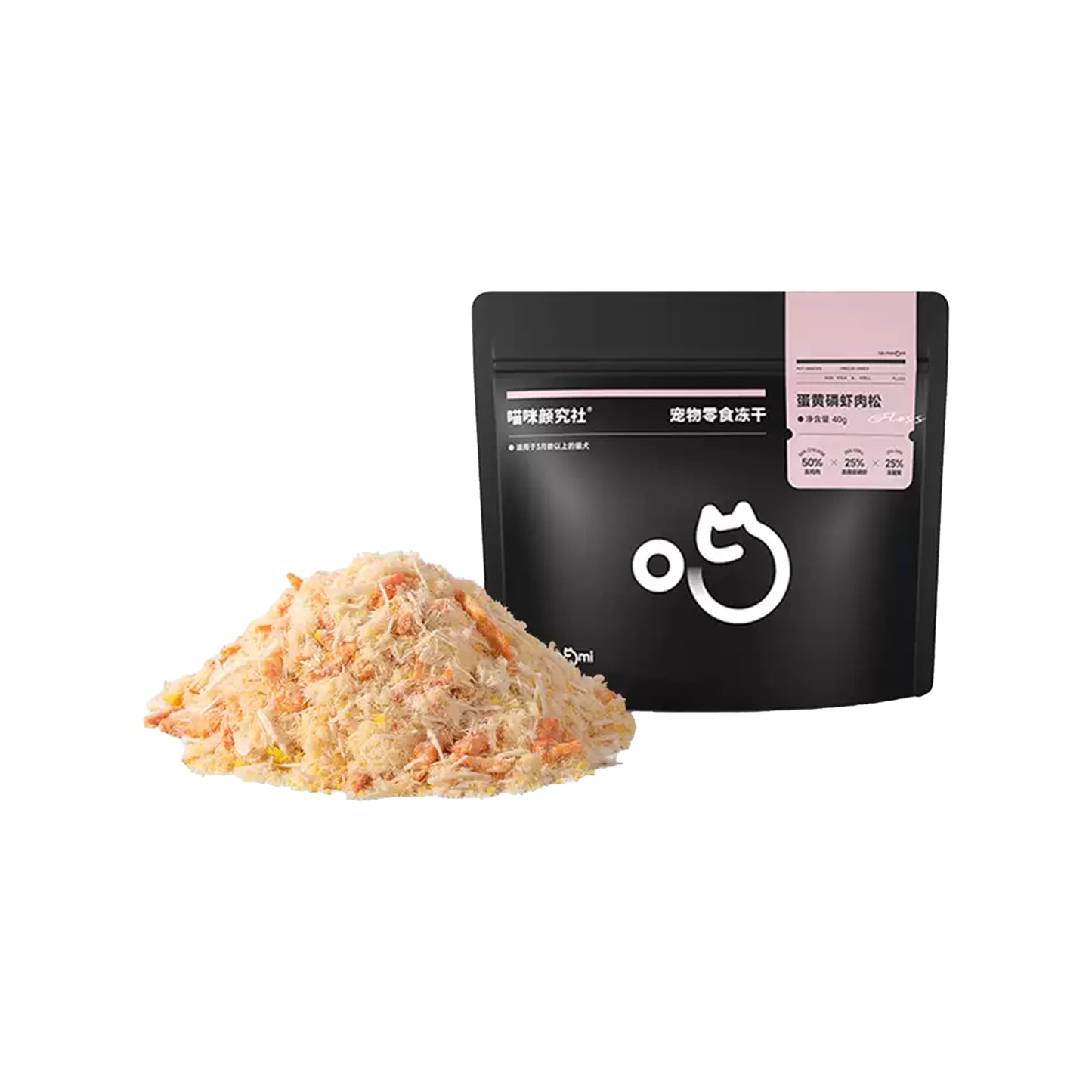 CatLab🐱🐶Freeze Dried Krill Egg Yolk & Meat Floss 40g