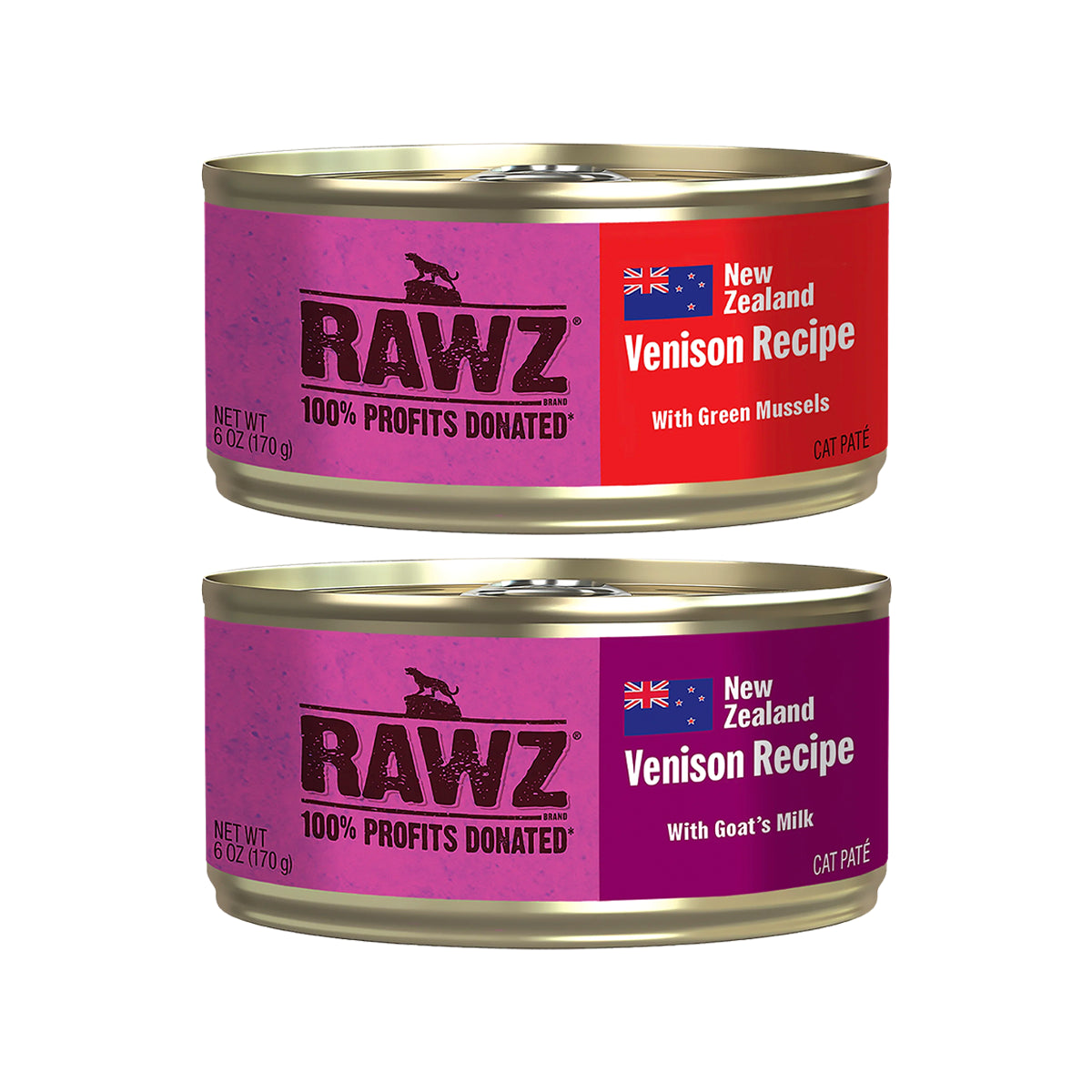 RAWZ🐱94% Venison Recipe Pate Cat Wet Food