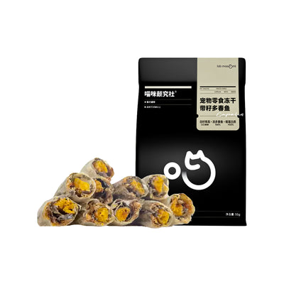 CatLab🐱🐶Freeze Dried Capelin & Fish Roe 55g