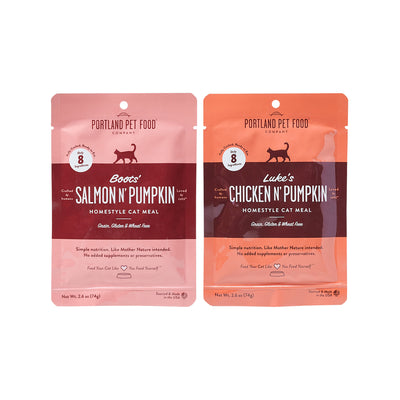 Portland🐱Grain Free Homestyle Wet Food Pouch 2.6oz