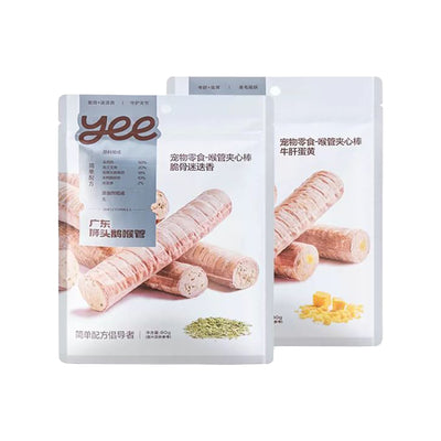 Yee🐱🐶Freeze Dried Lionhead Goose Trachea Stuffed Sticks 80g