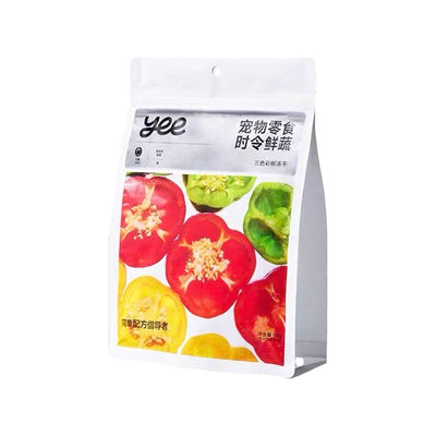 Yee🐶Freeze Dried Trio Veggies - Three Color Bell Peppers 50g