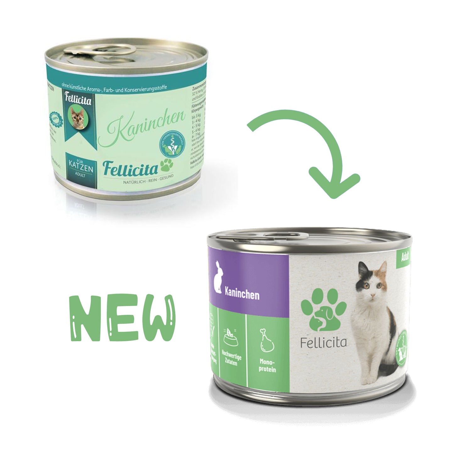 Fellicita🐱100% Pure Full Rabbit Wet Food