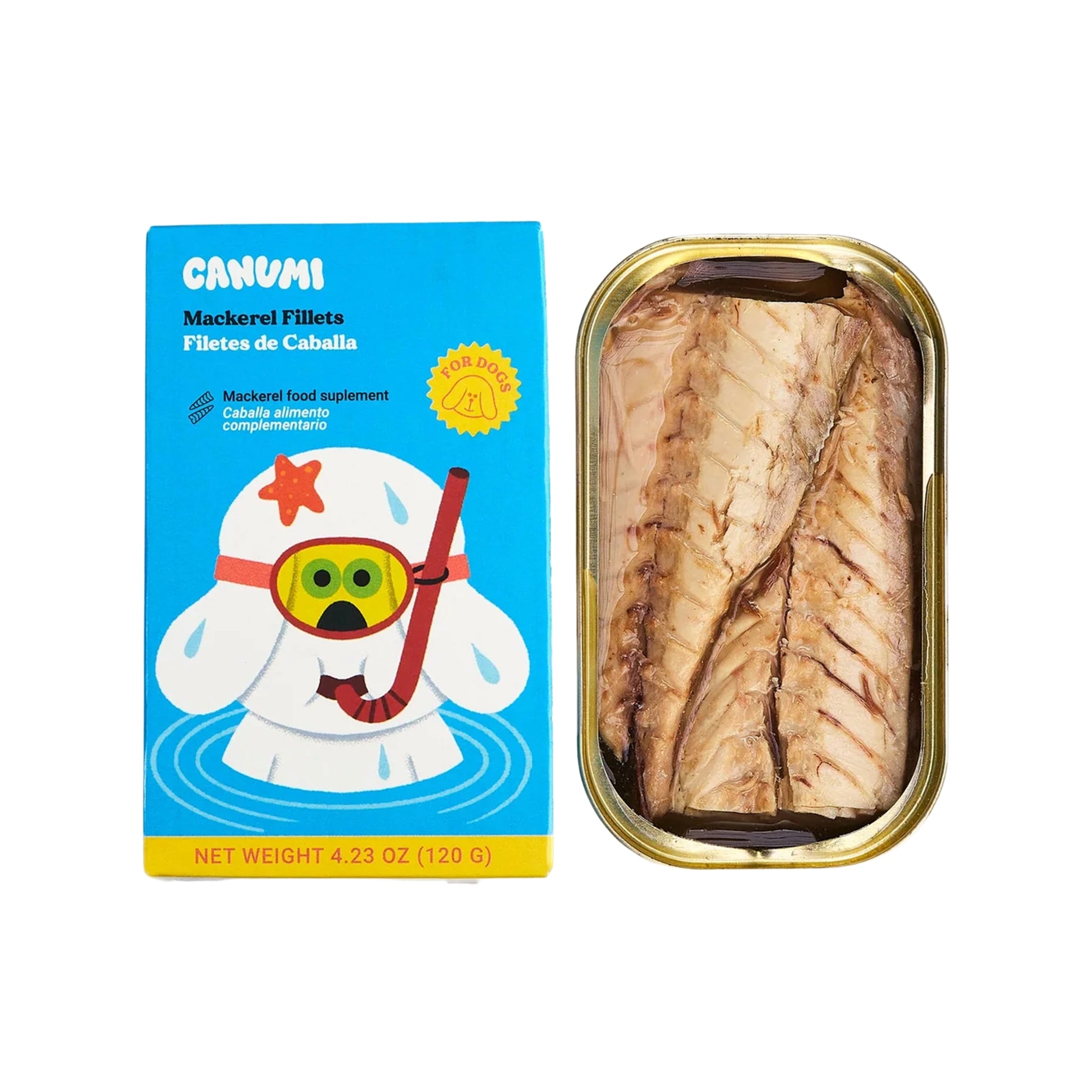 Canumi🐱🐶Wild Atlantic Mackerel Fillets 6oz