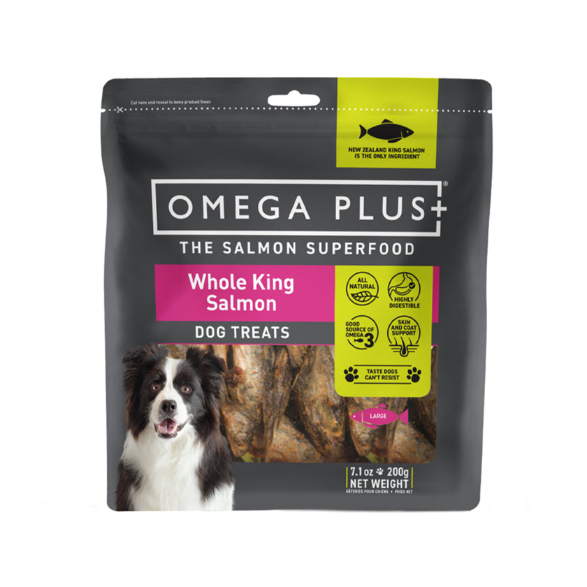 Omega Plus🐱🐶Freeze Dried Whole King Salmon