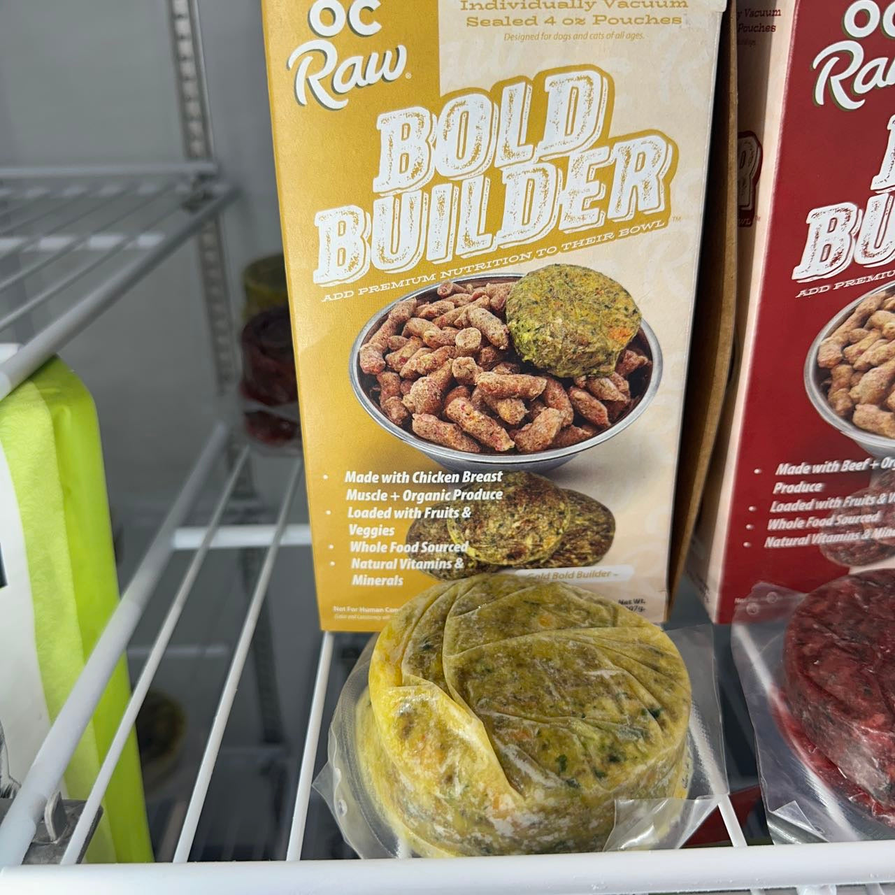 OC RAW🐱🐶Frozen Bold Builders - Gold Chicken 2lb