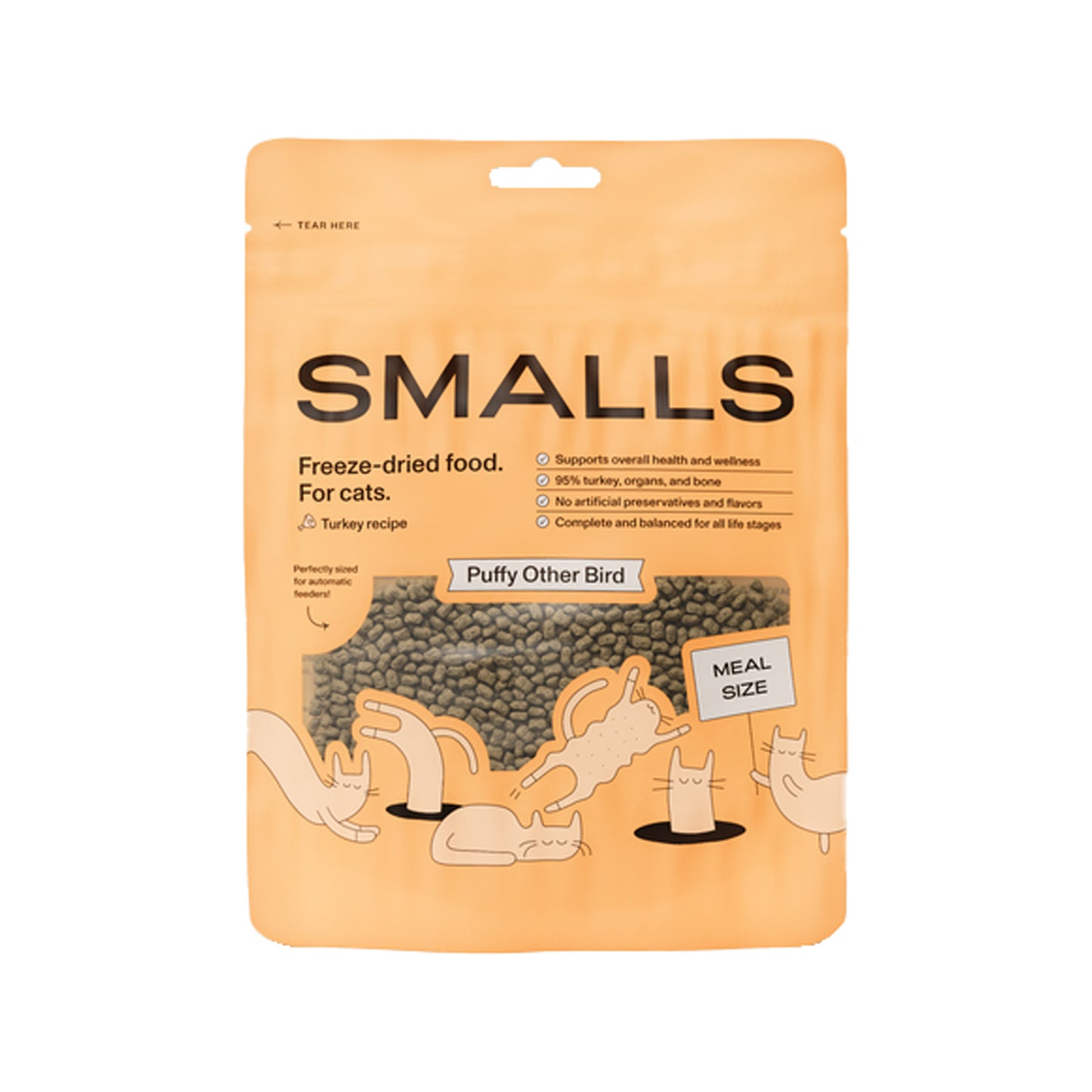 Smalls🐱Freeze Dried Food Puffy Bird Turkey