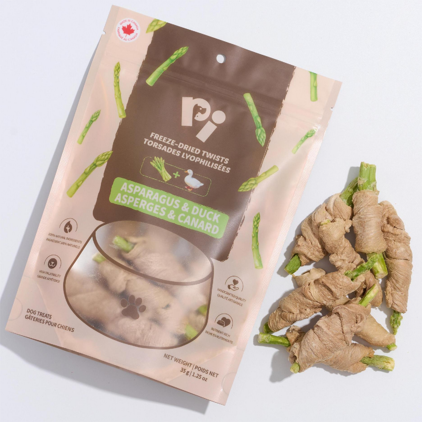 PI PET🐶Freeze Dried Meat & Veggies Twist 42g