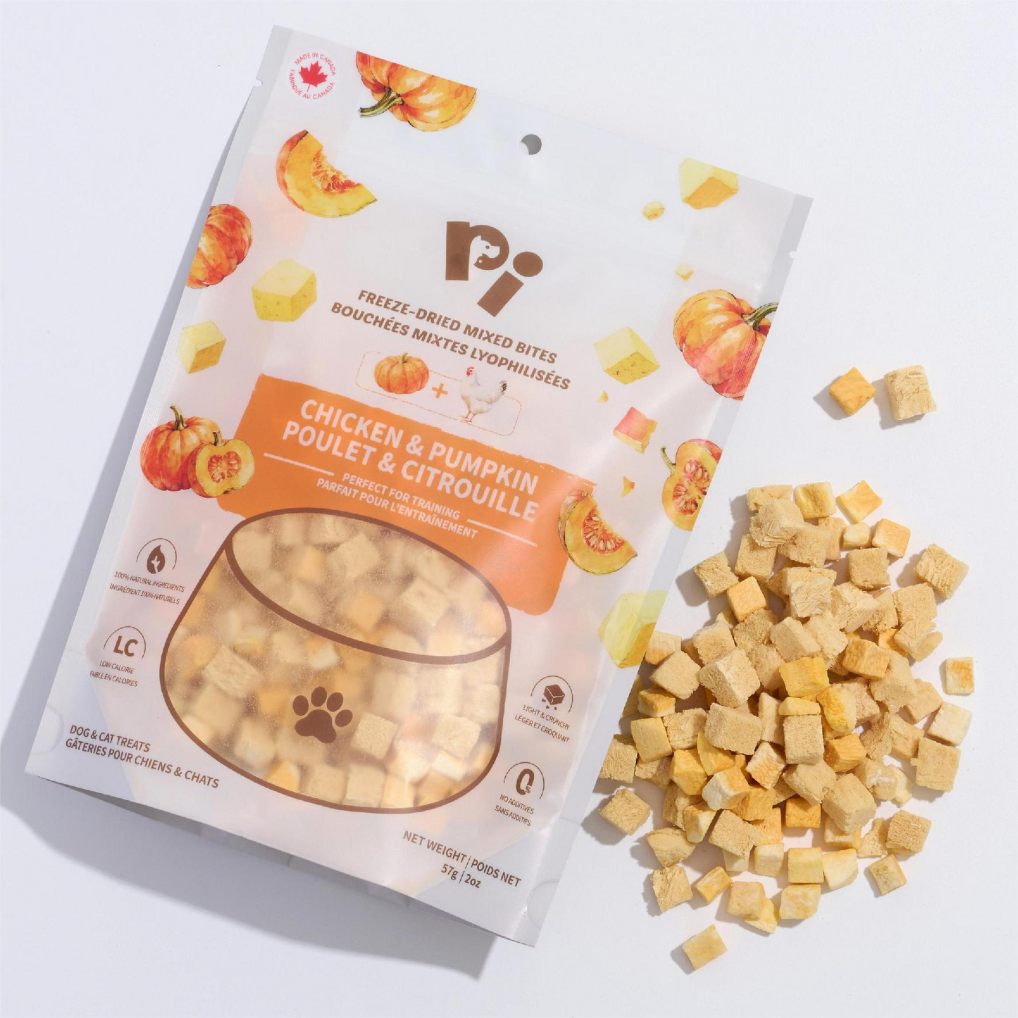 PI PET🐱🐶Freeze Dried Mixed Bites 57g
