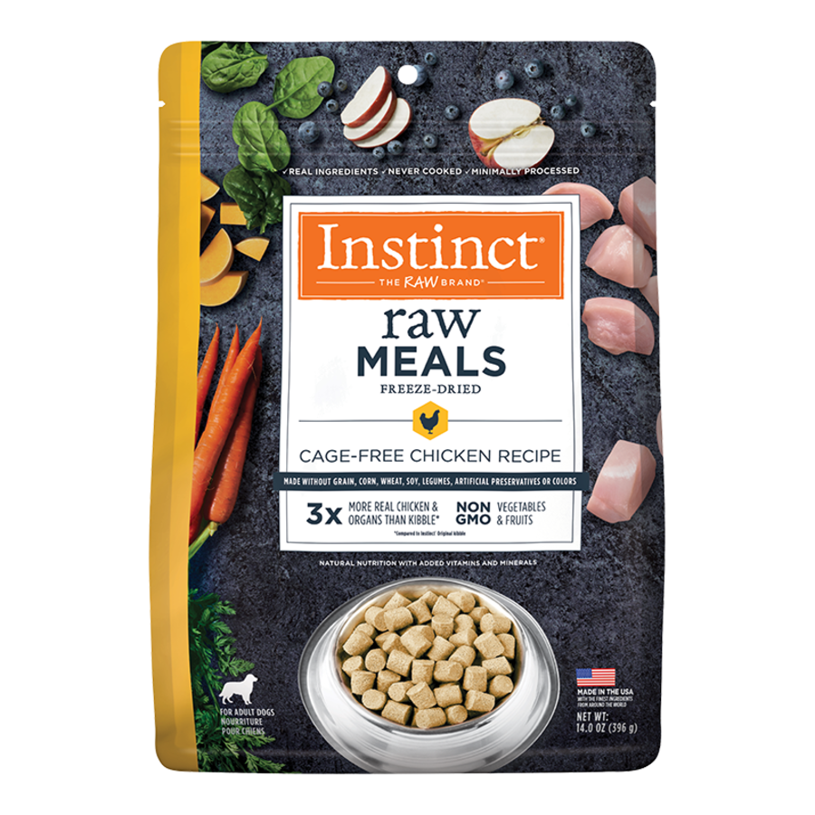Instinct🐶100% Raw Freeze-Dried Meals Real Dog Food