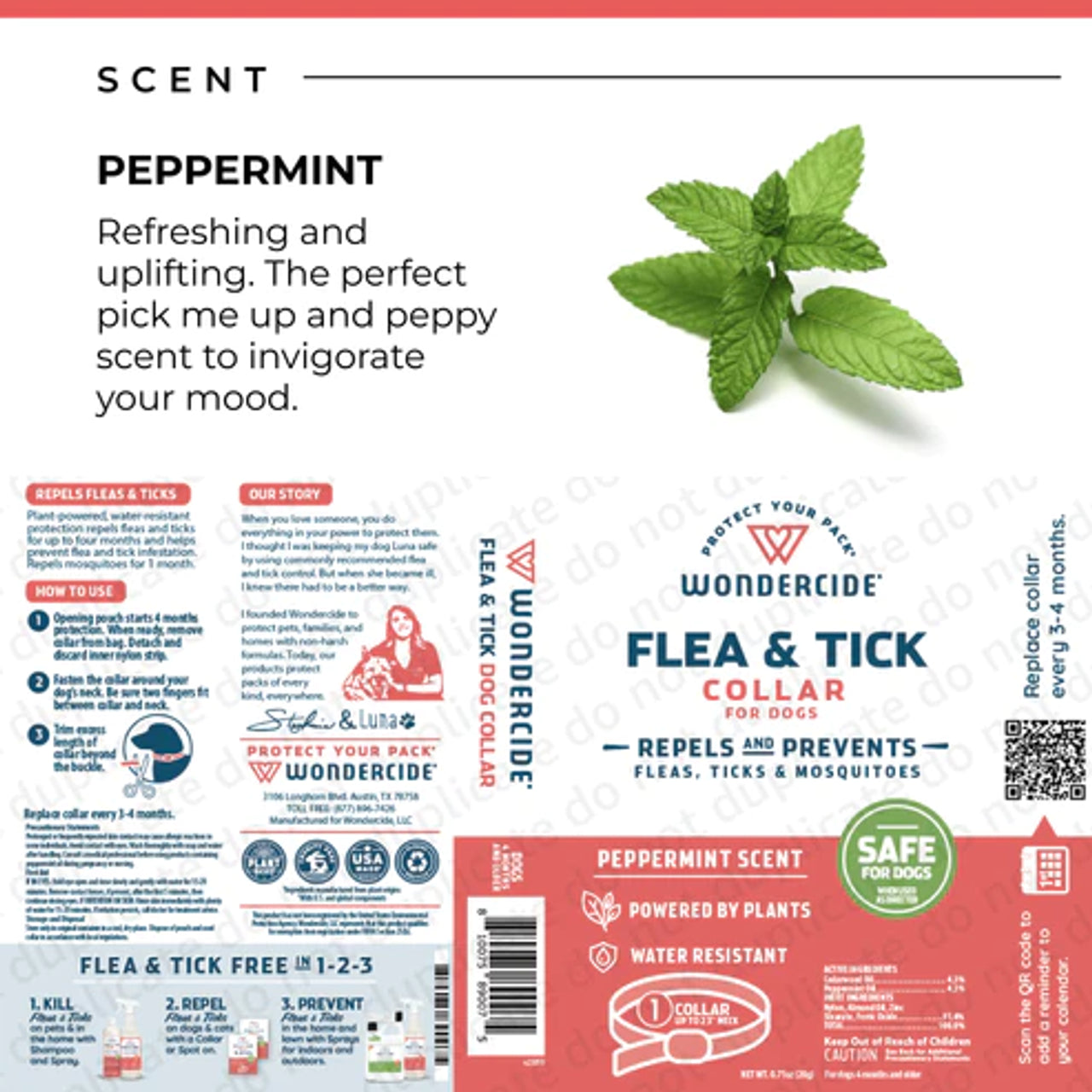 Wondercide🐱🐶Flea & Tick Collar With Natural Essential Oils