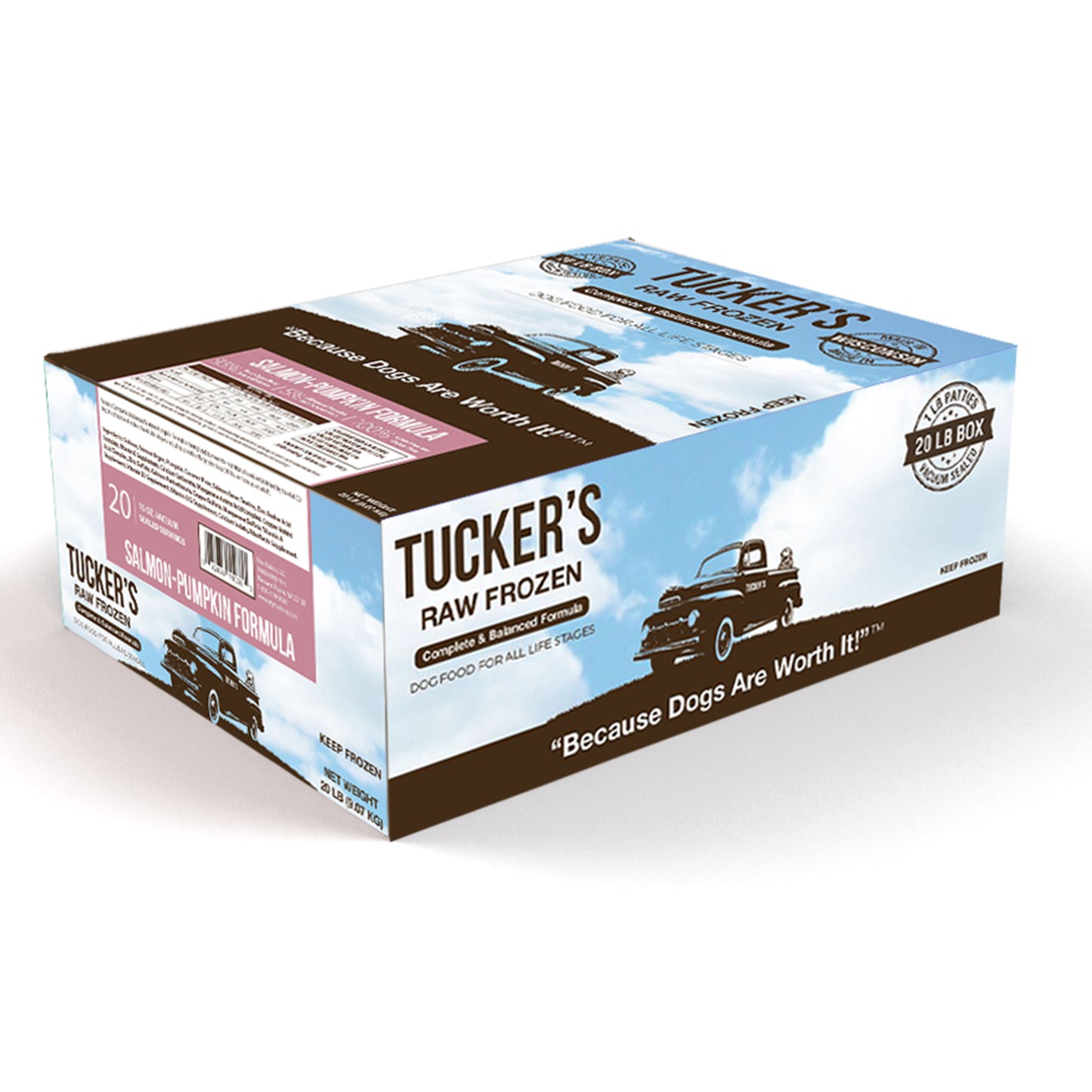 Tucker’s🐶Raw Frozen Diets Salmon-Pumpkin