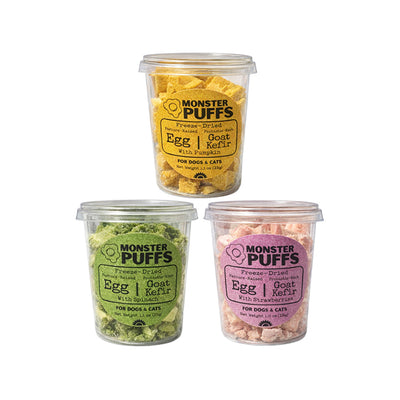 Fur Monster🐱🐶Freeze Dried Organic Egg & Goat Kefir 1.76 oz