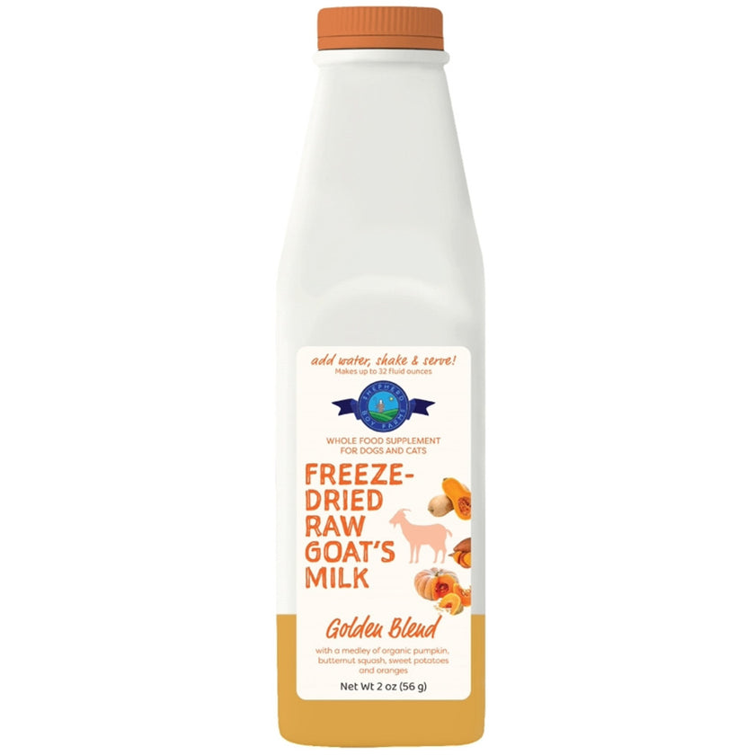 Shepherd Boy Farms🐱🐶Freeze-Dried Raw Goat's Milk - Golden Blend