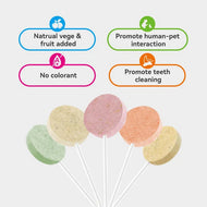 Ranova🐱Freeze Dried Lollipops Mixed Flavor 25pc