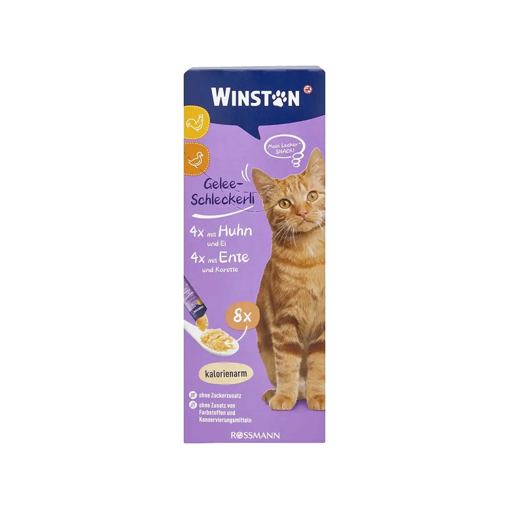 Winston🐱Chicken & Duck Pudding Churu 15g*8
