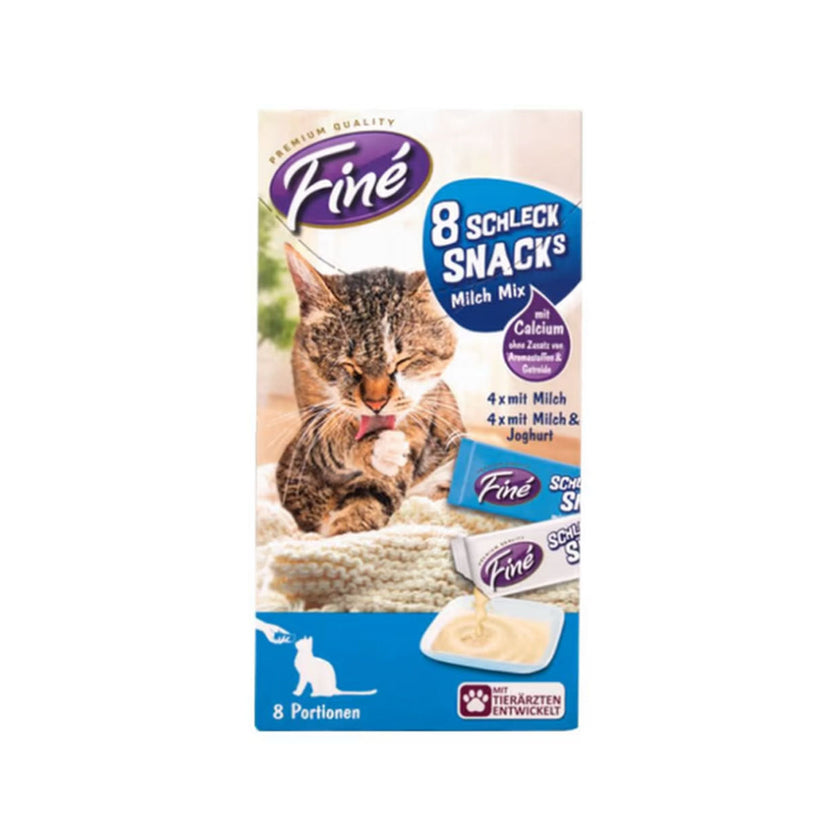 Fine🐱Milk & Yogurt Mixed Churu 10g*8