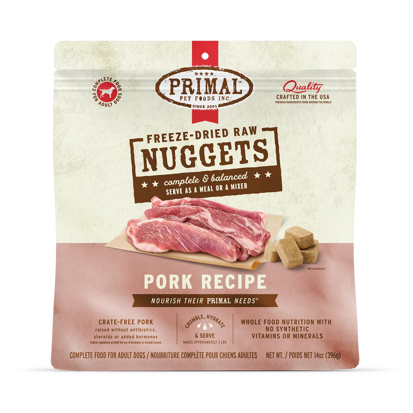 Primal🐶Freeze Dried Raw Nuggets 14oz