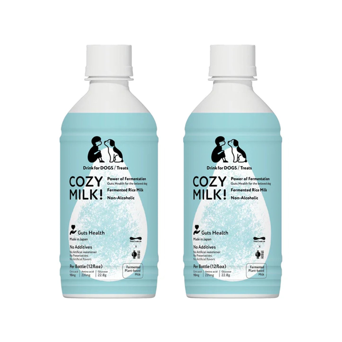 Food Curate Lab🐶Cozy Milk Guts Health Non-Alcoholic 12oz