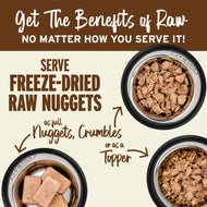 Primal🐱Freeze Dried Raw Nuggets Food 14oz