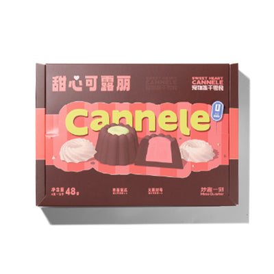 MessQuarter🐱🐶Freeze Dried Dessert Sweet Heart Canelé 12pc
