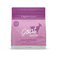 Green JuJu🐶Freeze Dried Raw Diet Goat Recipe 14oz
