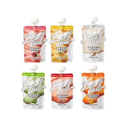 FurryTail🐱Likely Rainbow Mousse Puree Complete Meal Pouch