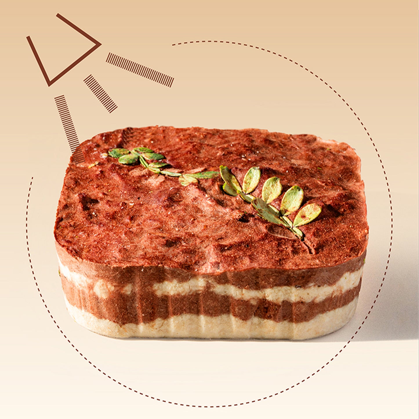 3M5🐱🐶Freeze Dried Rabbit Blood Red Velvet Cake 28g