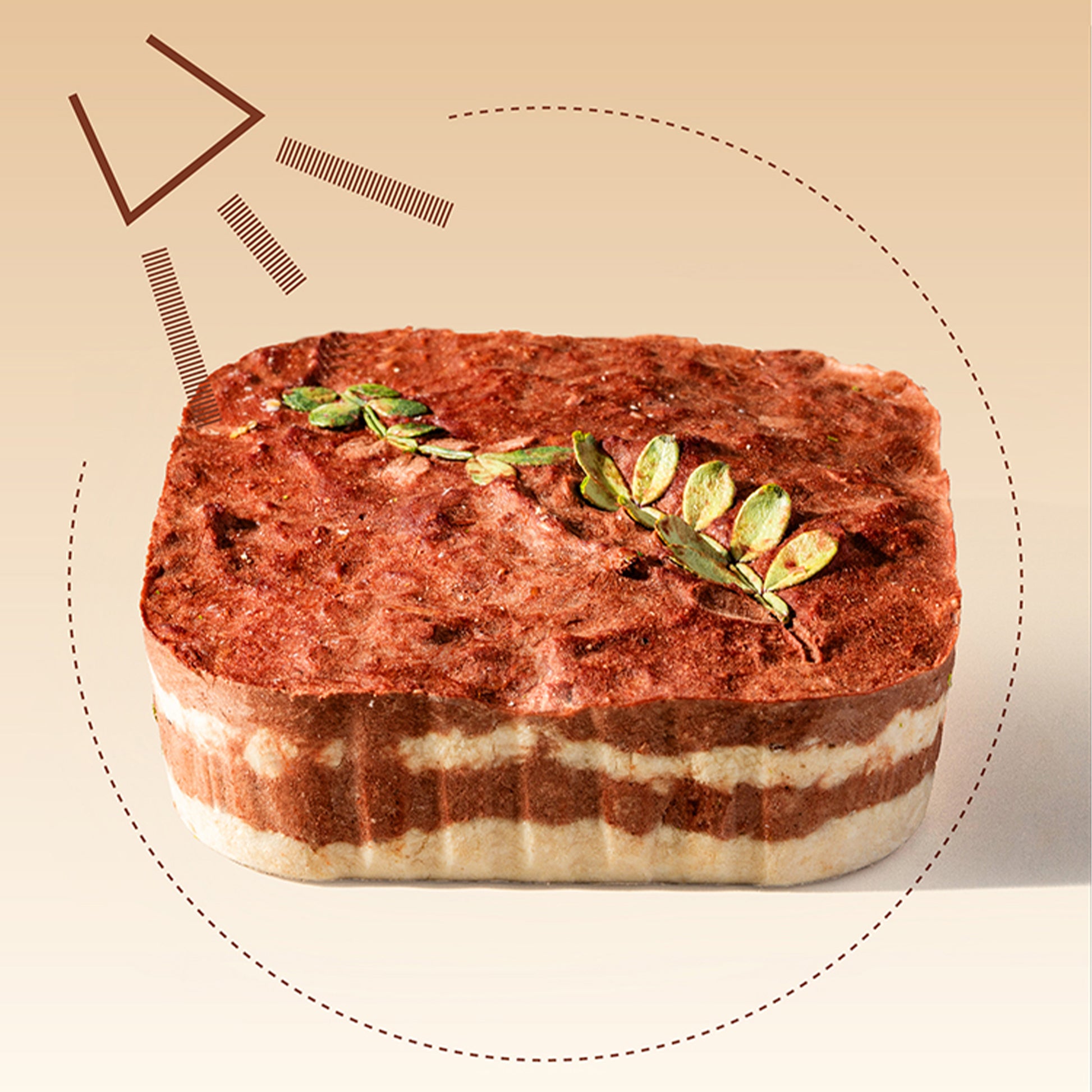 3M5🐱🐶Freeze Dried Rabbit Blood Red Velvet Cake 28g