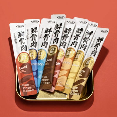 FurryTail🐱811 Wild Beast 8 Mixed Flavor Mousse Churu 12g*8