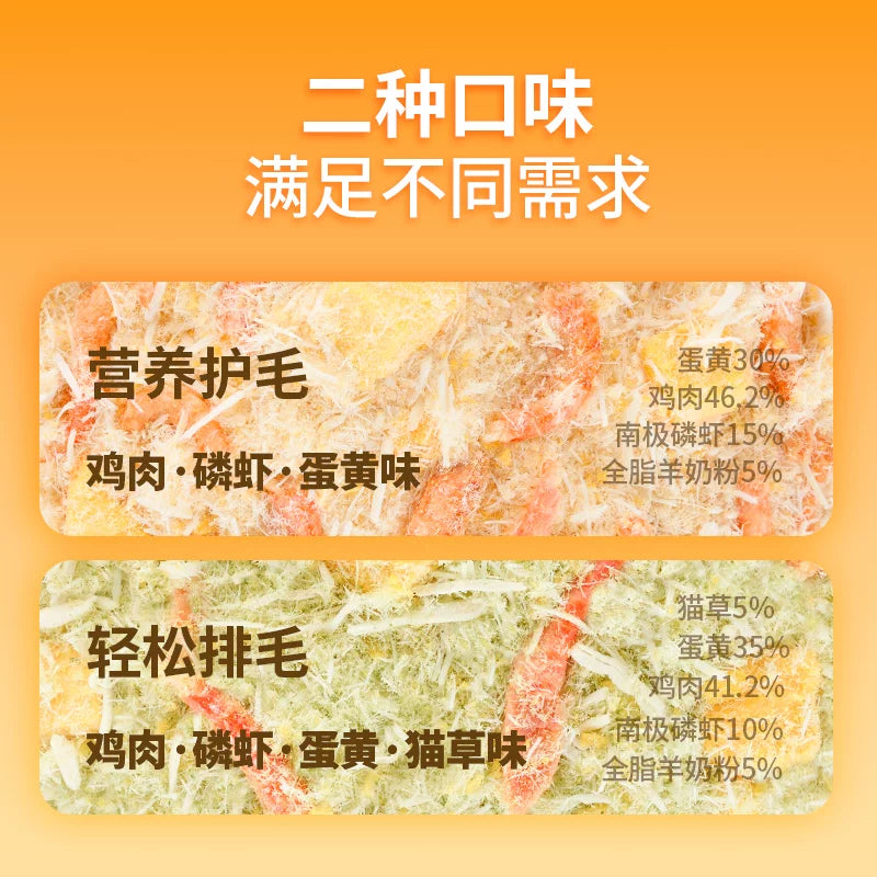 The Cat‘s Travel🐱Meal Recipe Freeze Dried Meat Floss 80g