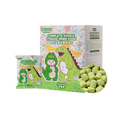 Radiopilot🐱"Churros" Goat Milk & Cat Grass Coated Chicken Complete Food 192g