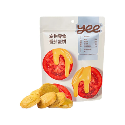 Yee🐶Freeze Dried Tomato & Goat Milk Egg Pancake 50g