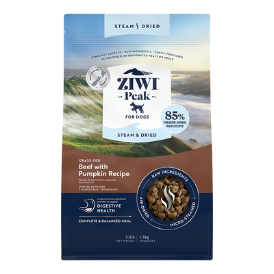 ZIWI🐶Steam & Dried Beef with Pumpkin Recipe
