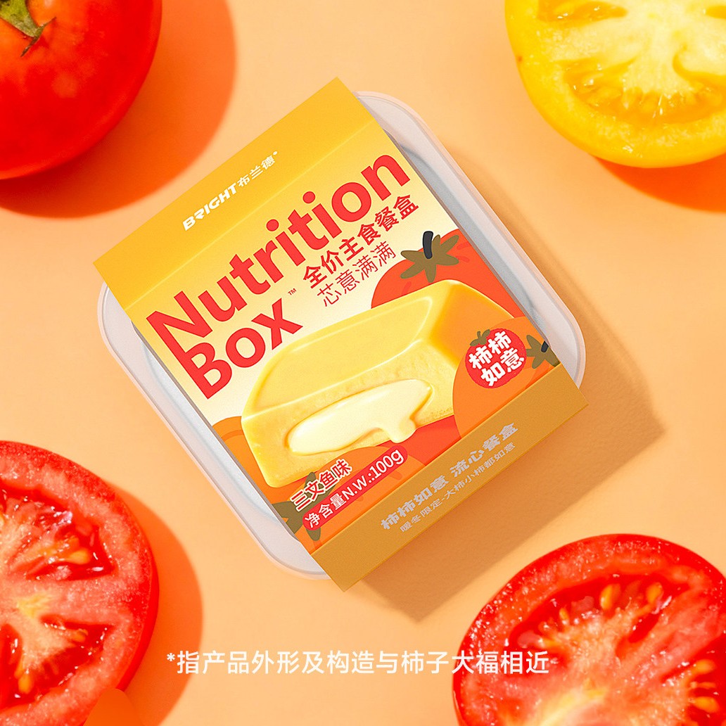 Bright🐱🐶Nutrition Wet Box - Salmon & Persimmon Creamy Core 100g