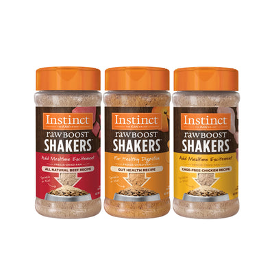 Instinct🐶Raw Boost Shakers Freeze-Dried Topper 5.5oz
